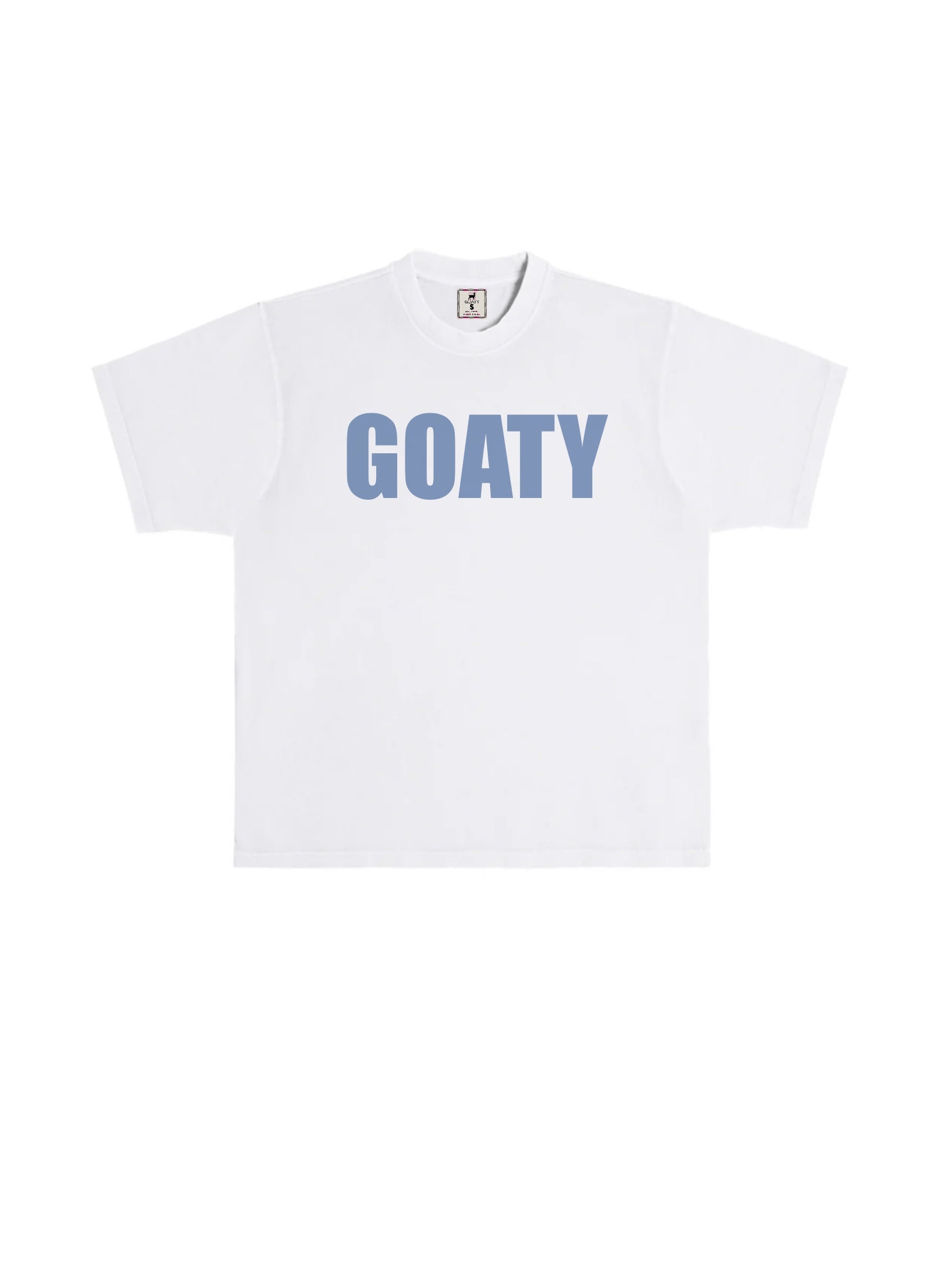 GOATY Classic Logo T-Shirt – White