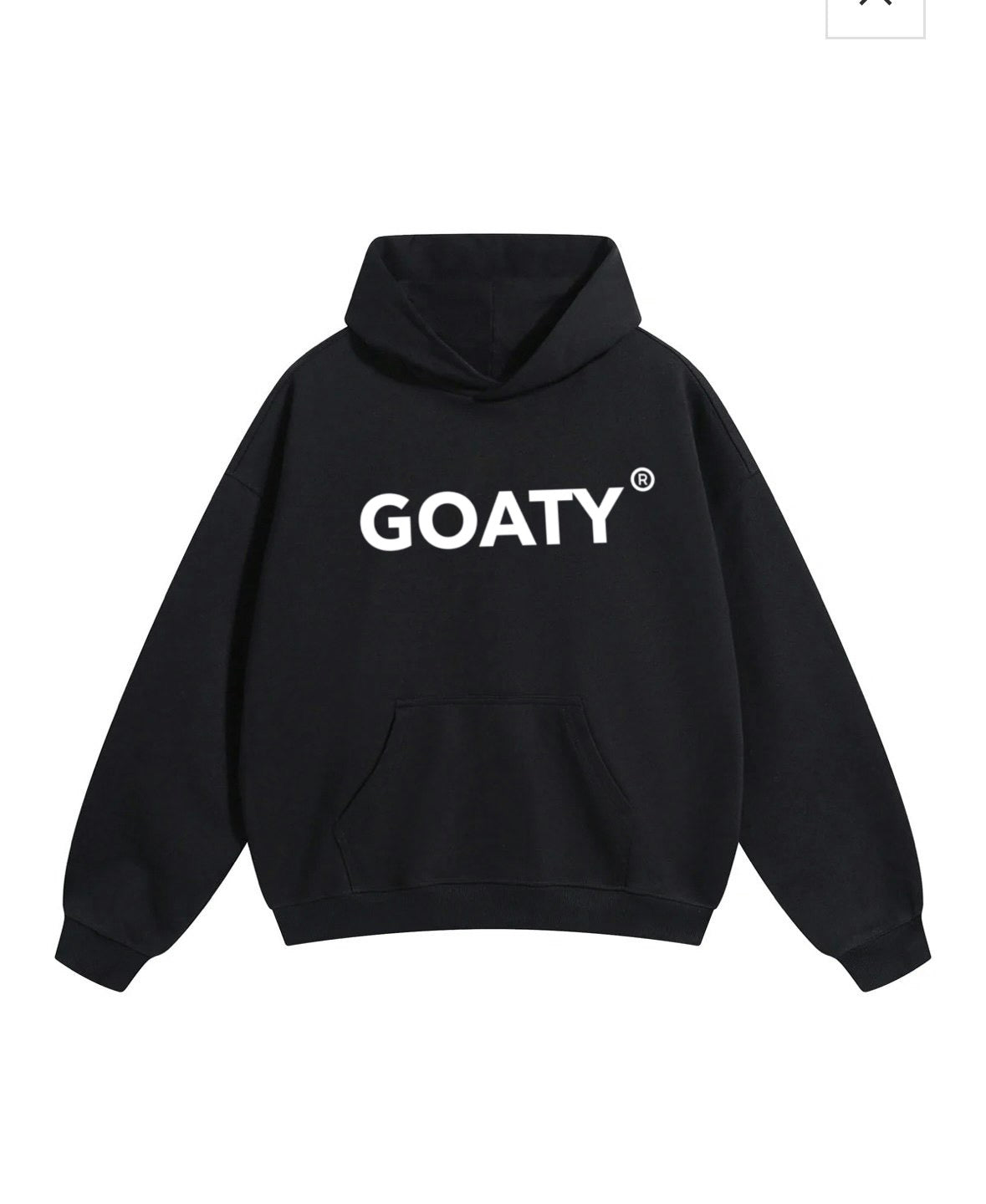 GOATY® Signature Black Hoodie